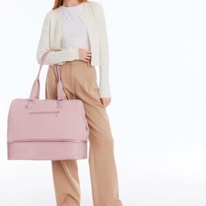 BEIS The Convertible Weekender in Atlas Pink NEW without tags